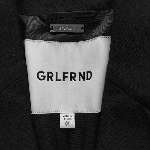 GRLFRND "Power" Boyfriend Blazer Sz XS - Picture 12 of 14